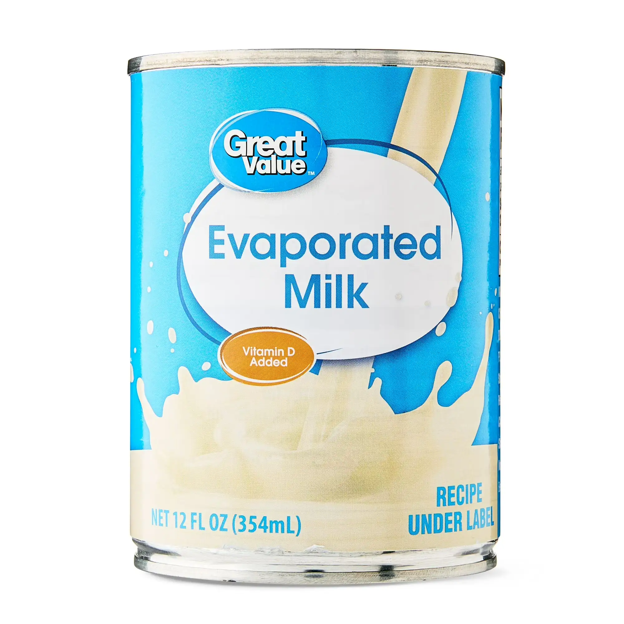 Great Value Evaporated Milk 12 fl oz