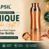 Looking for a Unique Rakhi Gift? Choose a Pure Copper Water Bottle by Zapsil